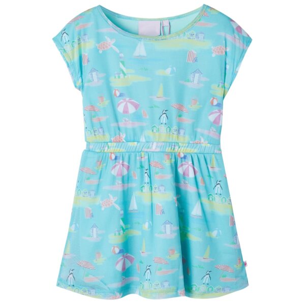 Kinderkleid Hellblau 128