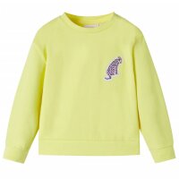 Kinder-Sweatshirt Gelb 128