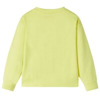 Kinder-Sweatshirt Gelb 128