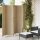 vidaXL Paravent 5-tlg. Beige Poly Rattan