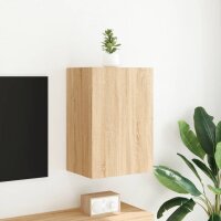 vidaXL TV-Wandschrank Sonoma-Eiche 40,5x30x60 cm Holzwerkstoff