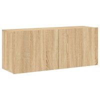 vidaXL TV-Wandschrank Sonoma-Eiche 100x30x41 cm