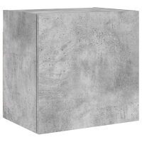 vidaXL TV-Wandschrank Betongrau 40,5x30x40 cm Holzwerkstoff