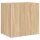 vidaXL TV-Wandschrank Sonoma-Eiche 40,5x30x40 cm Holzwerkstoff