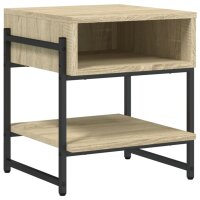 vidaXL Couchtisch Sonoma-Eiche 40x40x45 cm Holzwerkstoff