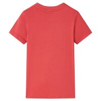 Kinder-T-Shirt Rot 128