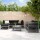 vidaXL 7-tlg. Garten-Lounge-Set Grau Massivholz Kiefer