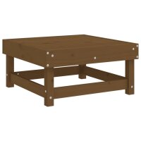 vidaXL Gartenhocker Honigbraun Massivholz Kiefer