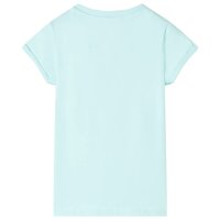 Kinder-T-Shirt Hellblau 128