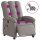 vidaXL Massagesessel Elektrisch Taupe Stoff