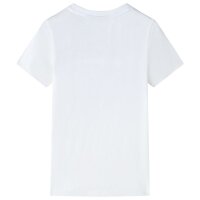 Kinder-T-Shirt Ecru 128