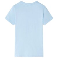 Kinder-T-Shirt Hellblau 128