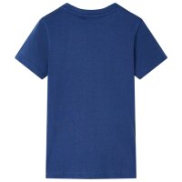 Kinder-T-Shirt Dunkelblau 128