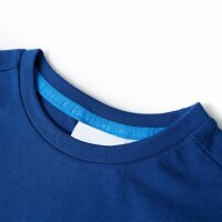 Kinder-T-Shirt Dunkelblau 140