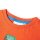 Kinder-T-Shirt Dunkelorange 140