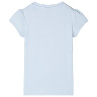 Kinder-T-Shirt Hellblau 116