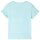 Kinder-Kurzarmshirt Hellblau 128