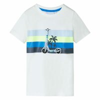 Kinder-T-Shirt Ecru 104