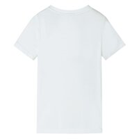 Kinder-T-Shirt Ecru 104