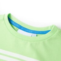 Kinder T-Shirt Neongrün 92
