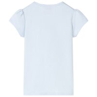 Kinder-T-Shirt Hellblau 92