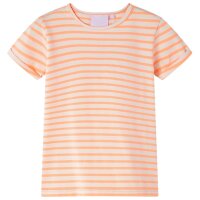 Kinder-T-Shirt Neonorange 104