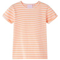 Kinder-T-Shirt Neonorange 128