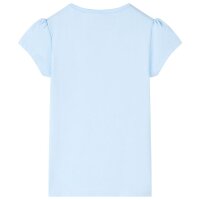 Kinder-T-Shirt Hellblau 92