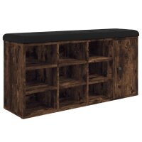 vidaXL Schuhbank R&auml;uchereiche 102x32x50 cm Holzwerkstoff