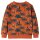 Kinder-Sweatshirt Helles Rostbraun 140