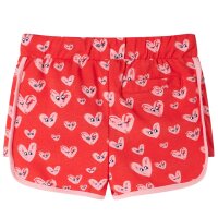 Kindershorts mit Kordelzug Rot 104