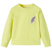 Kinder-Sweatshirt Gelb 116