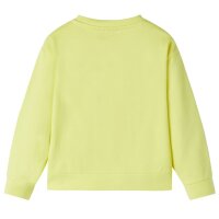 Kinder-Sweatshirt Gelb 116
