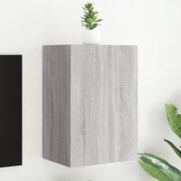 vidaXL TV-Wandschrank Grau Sonoma 40,5x30x60 cm Holzwerkstoff