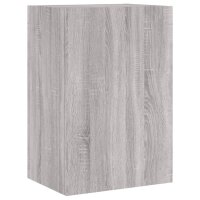 vidaXL TV-Wandschrank Grau Sonoma 40,5x30x60 cm Holzwerkstoff