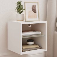 vidaXL TV-Wandschränke mit LED-Leuchten 2 Stk....