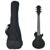 vidaXL E-Gitarre für Kinder mit Tasche Schwarz 3/4...