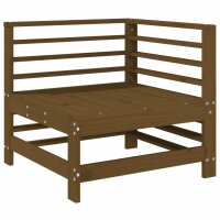 vidaXL 7-tlg. Garten-Lounge-Set Honigbraun Massivholz Kiefer