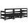 vidaXL 3-tlg. Garten-Lounge-Set Schwarz Massivholz Kiefer