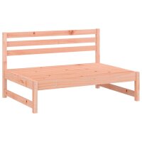 vidaXL Garten-Mittelsofa 120x80 cm Massivholz Douglasie