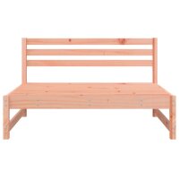 vidaXL Garten-Mittelsofa 120x80 cm Massivholz Douglasie