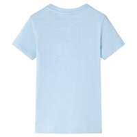 Kinder-T-Shirt Hellblau 128