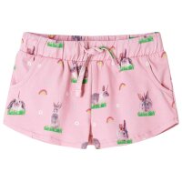 Kindershorts mit Kordelzug Hellrosa 92