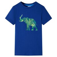 Kinder-T-Shirt Dunkelblau 104