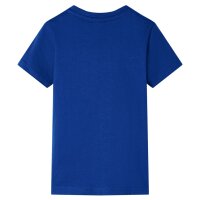 Kinder-T-Shirt Dunkelblau 128