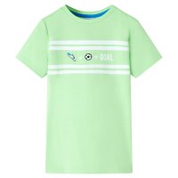 Kinder T-Shirt Neongrün 128