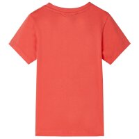 Kinder-T-Shirt Hellrot 104