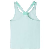 Kinder-Tanktop Helles Minzgr&uuml;n 128