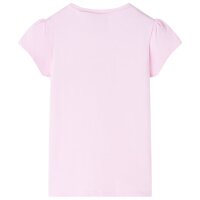 Kinder-T-Shirt Hellrosa 116