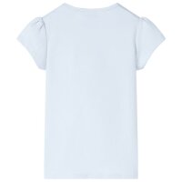 Kinder-T-Shirt Hellblau 128